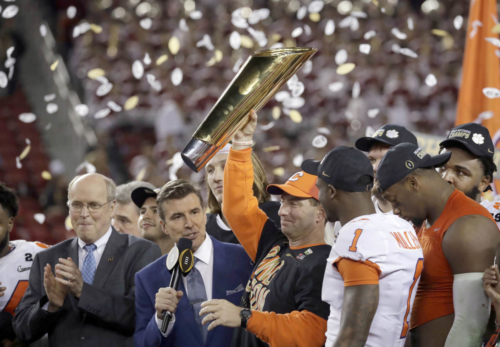 CFP National Championship Clemson Alabama Football